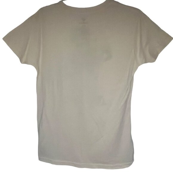 TeeFury Womens Juniors Yellow Graphic T-Shirt 2XL Stretch Super Mario Brothers - Picture 2 of 3